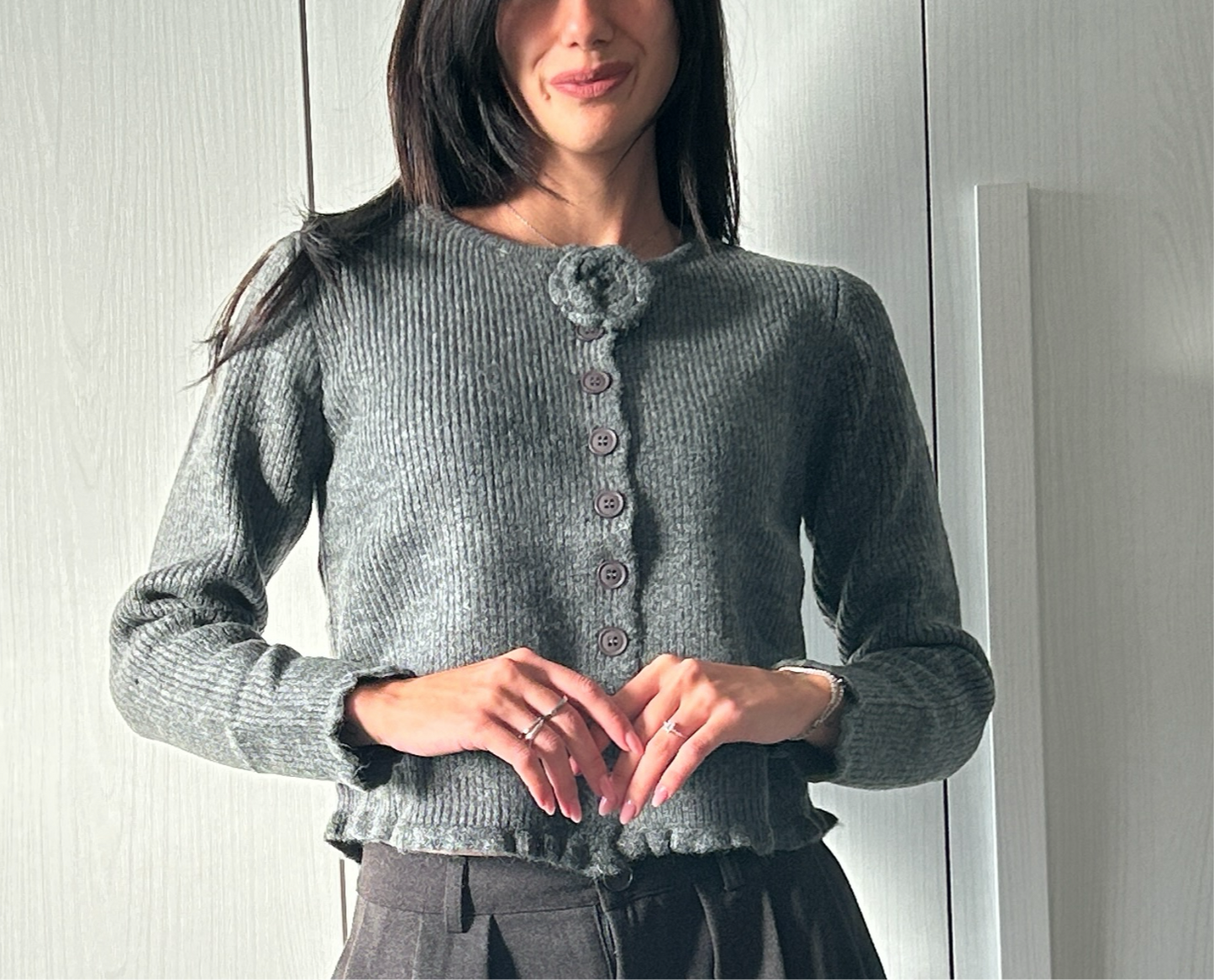 Maglione cardigan