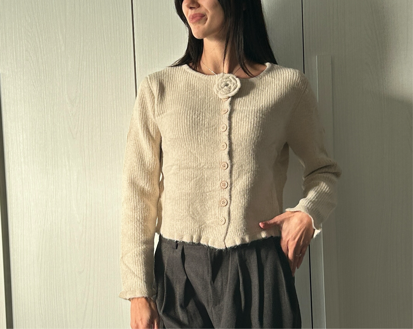 Maglione cardigan