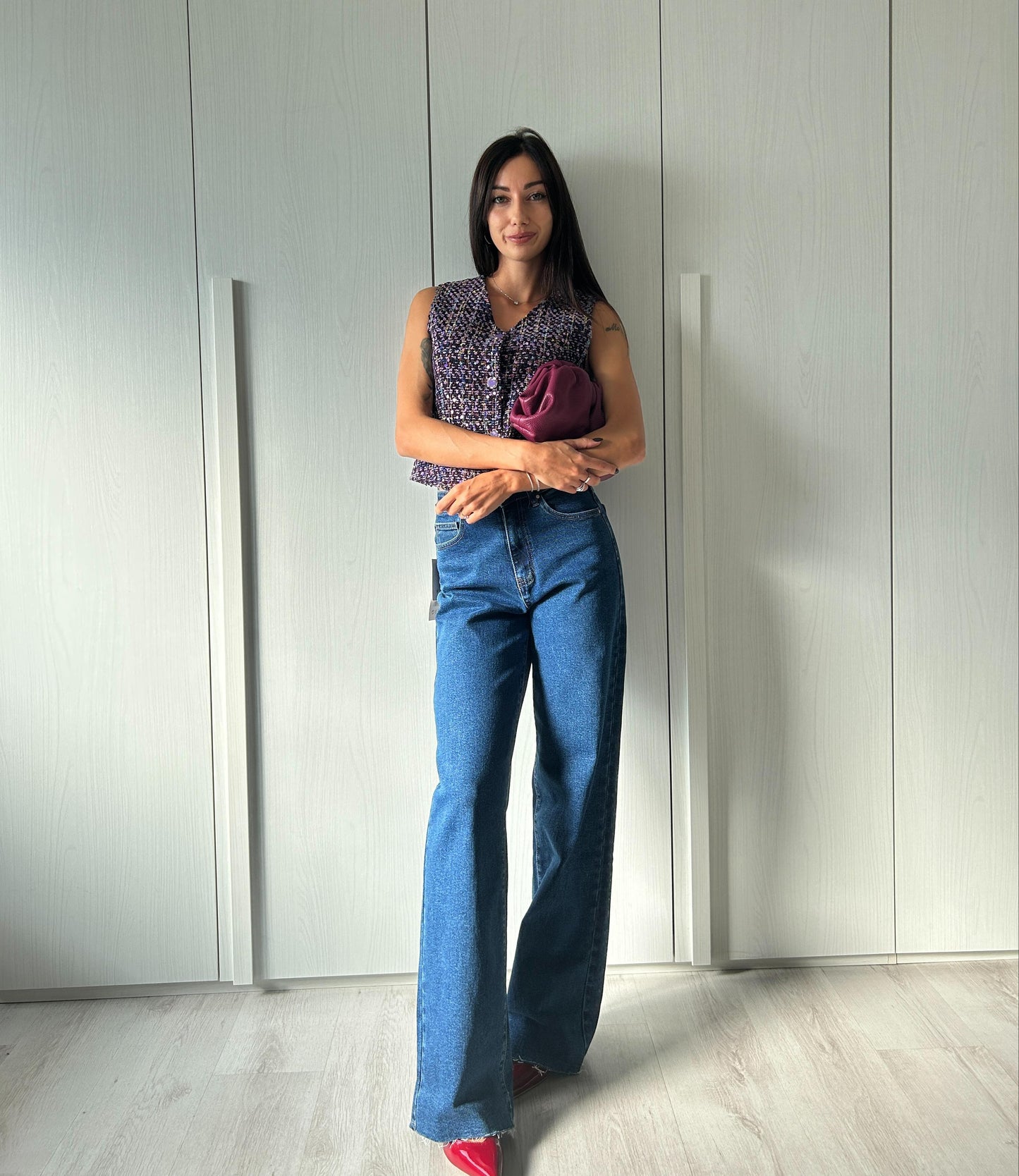 Jeans Wide Leg Scuro - Vestibilità Comoda e Stile Unico | Leri Bì